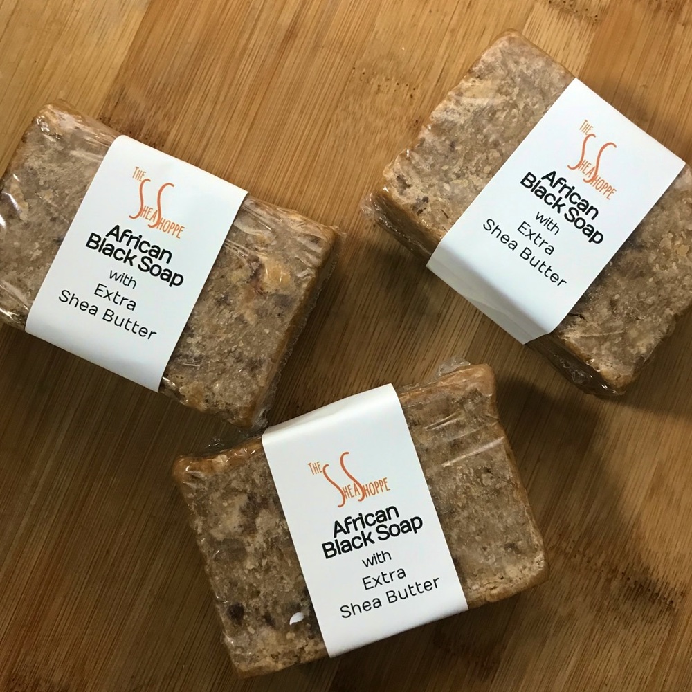 AFRICAN BLACK SOAP by THE SHEA SHOPPE